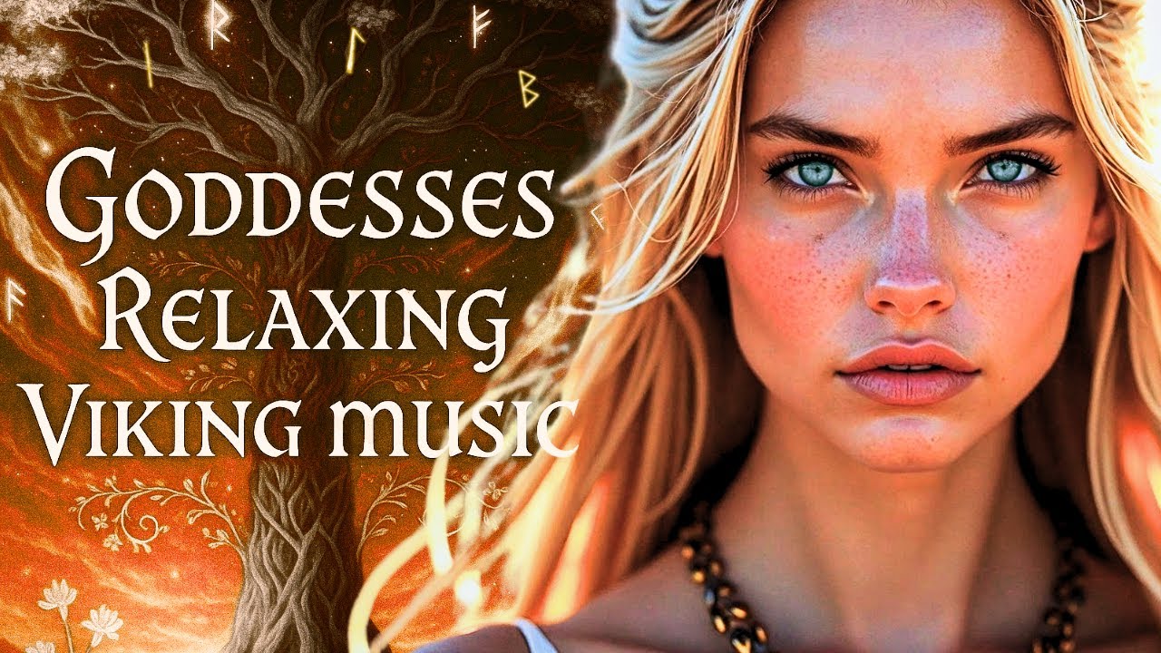 Whispers of the Nordic Goddesses | Relaxing Viking Music for Focus and  Study