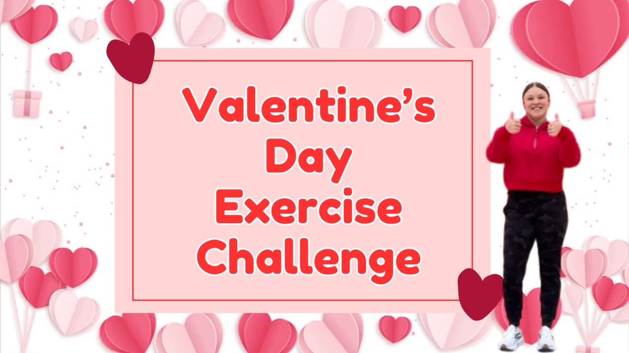 Family Valentine Workout Challenge ❤️ Follow Along and Move Together!