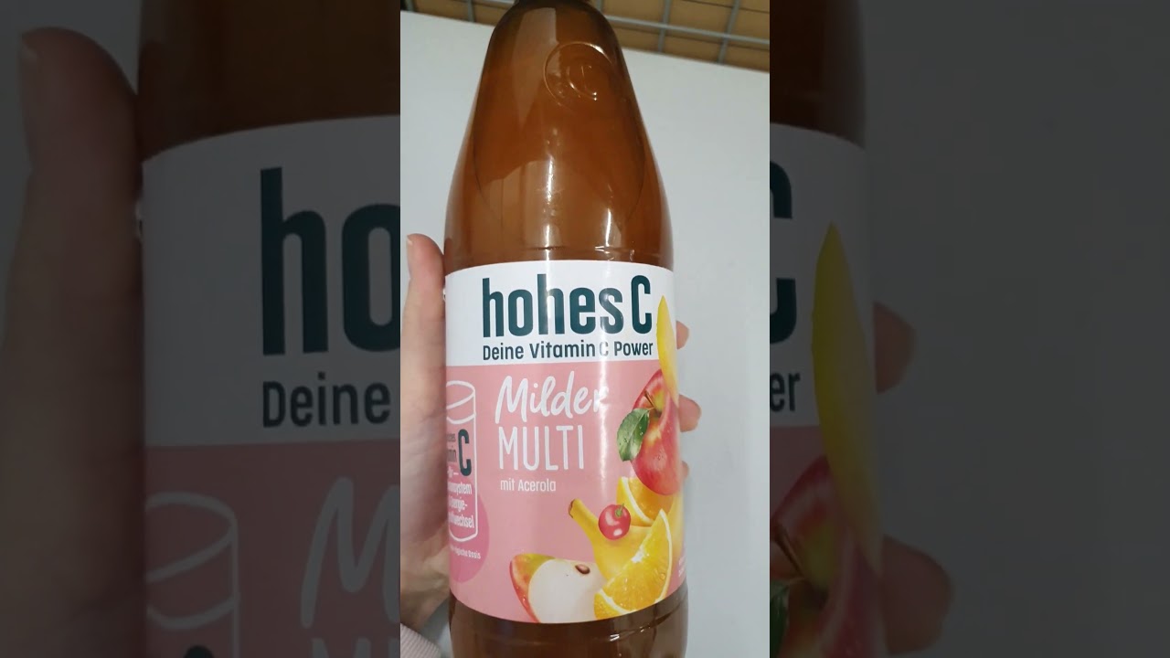 Hohes C Vitamin C Power #getr&auml;nke #trinken #hohesc #gesund #gesundestrinken #trinken
