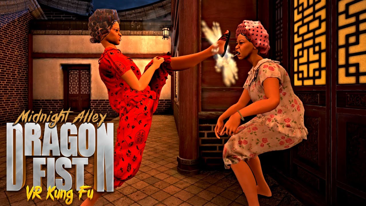 НОВОЕ DLC!! Полуночный переулок: Взламывание дверей в Dragon Fist VR Kung Fu