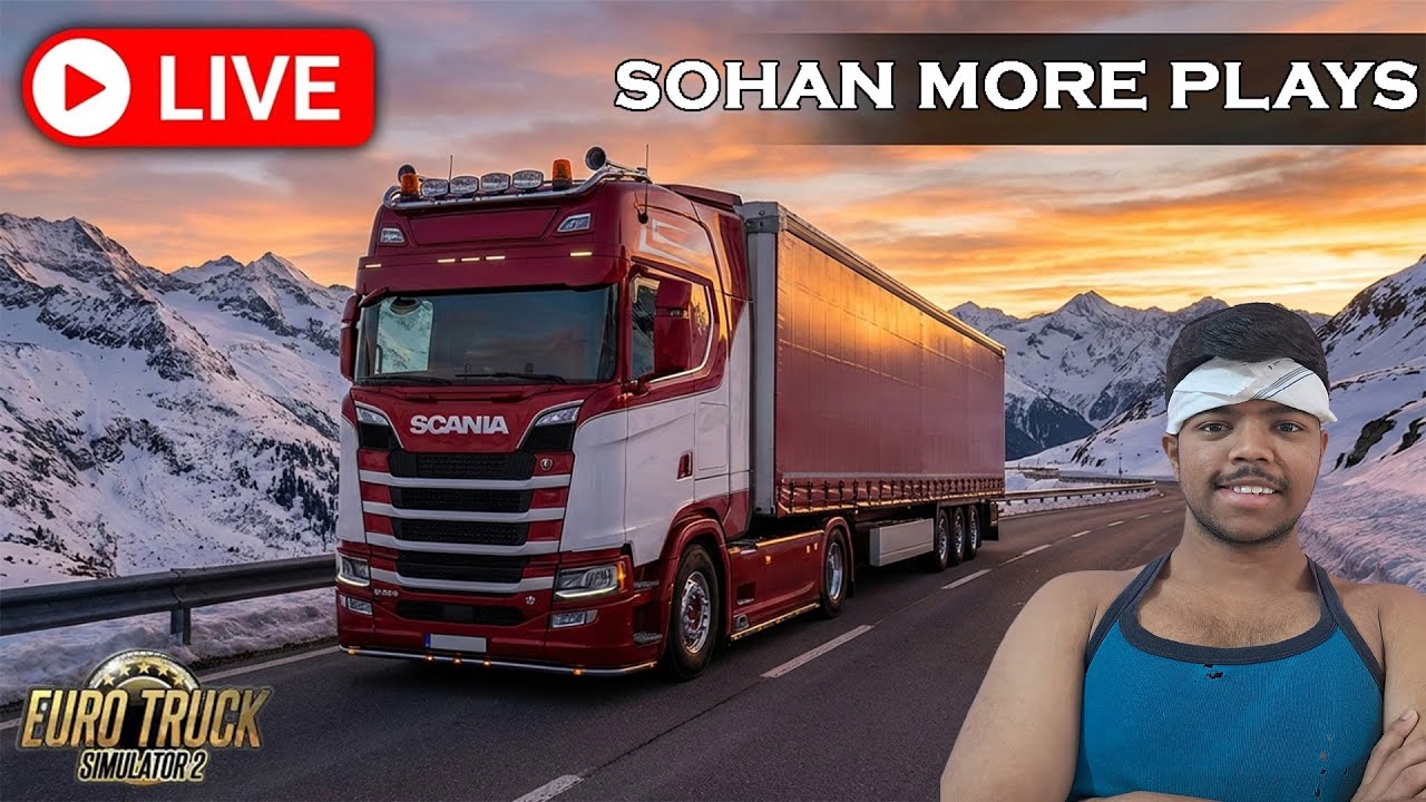 ETS 2 Level Up Grind Sohanmoreplays ETS 2  Hindi | Marathi Level up 11 to 20