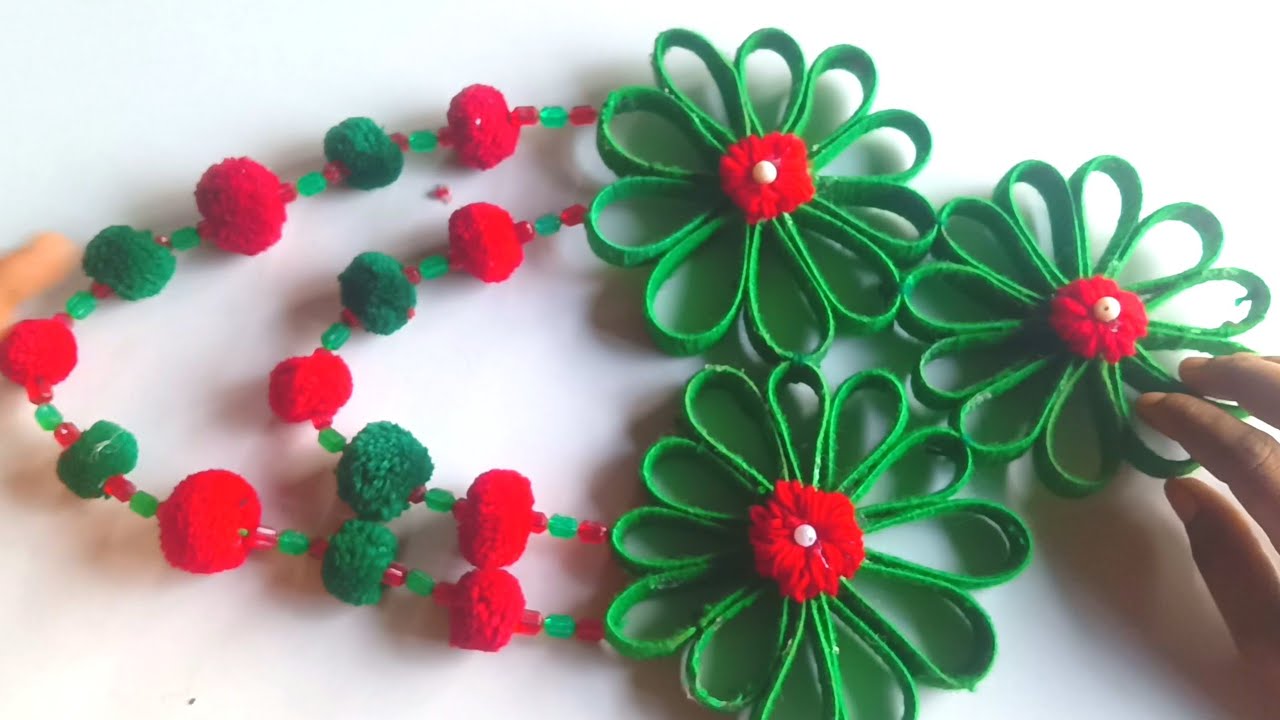 Flower Wali Diwalgiri Banana Sikhe | Diwalgiri Pis Design| Wall Hanging Design| Wall Toran Design