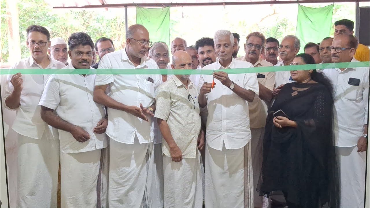 വാർഡ് വിഭജനത്തിന് ശേഷം ഭവനം പറമ്പിൽ മുസ്ലിം ലീഗ് ഓഫീസ്.,.