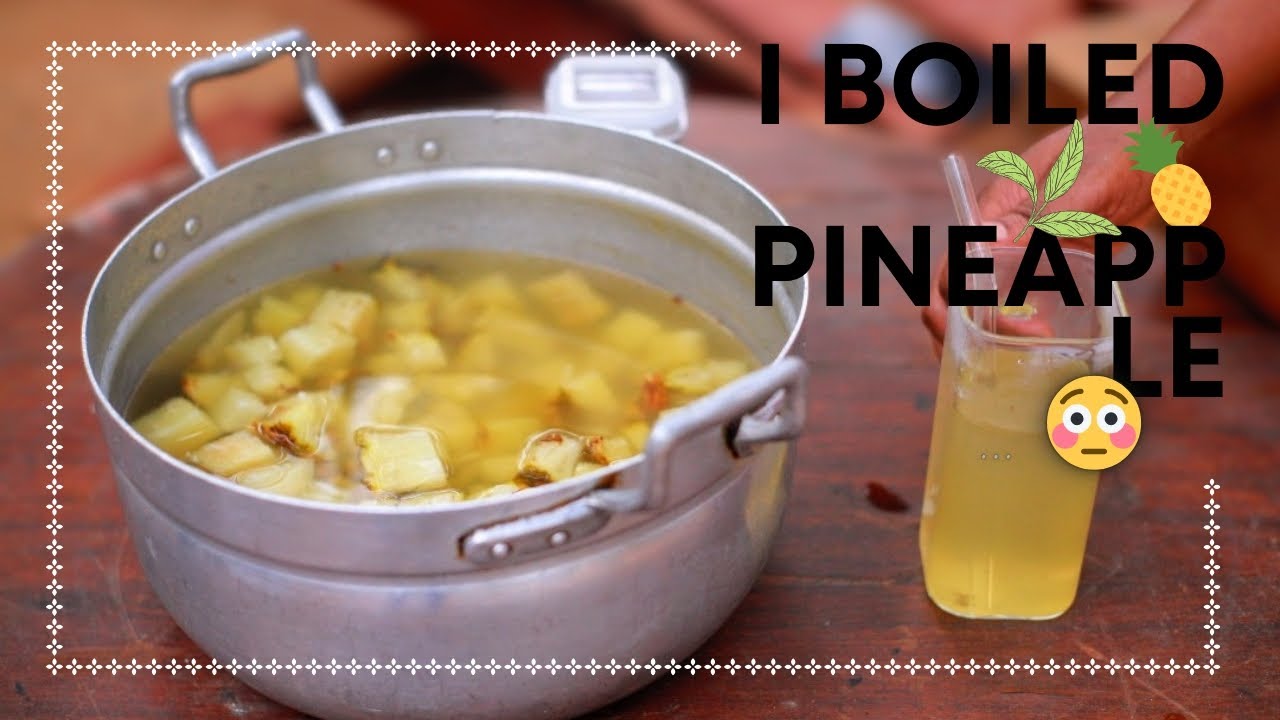 “Stop Wasting Pineapple Peels—Make This Healing Tea 🍍☕”