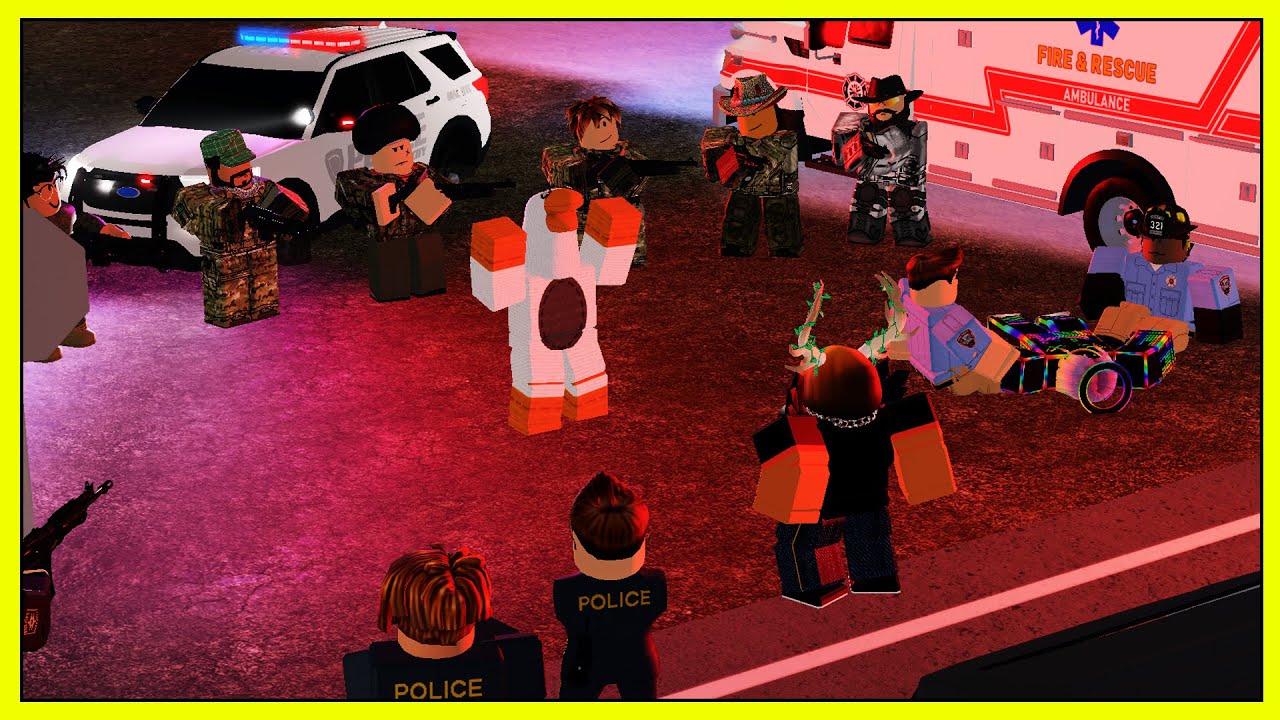 CRAZY HUNTERS TRIED TO HUNT GOOSE! *I SHOT HIM* (ERLC Roblox Liberty County)