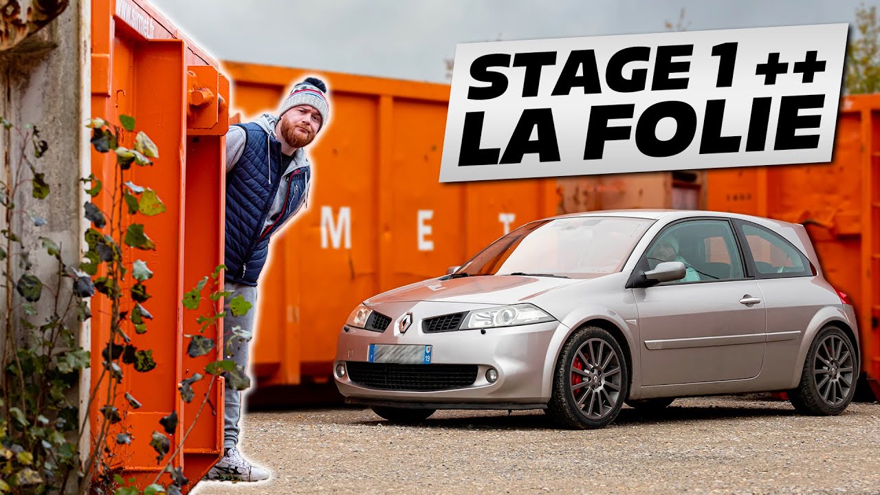 265ch dans une Mégane 2 RS c'est n'importe quoi !!! (C'est la notre 😁 )