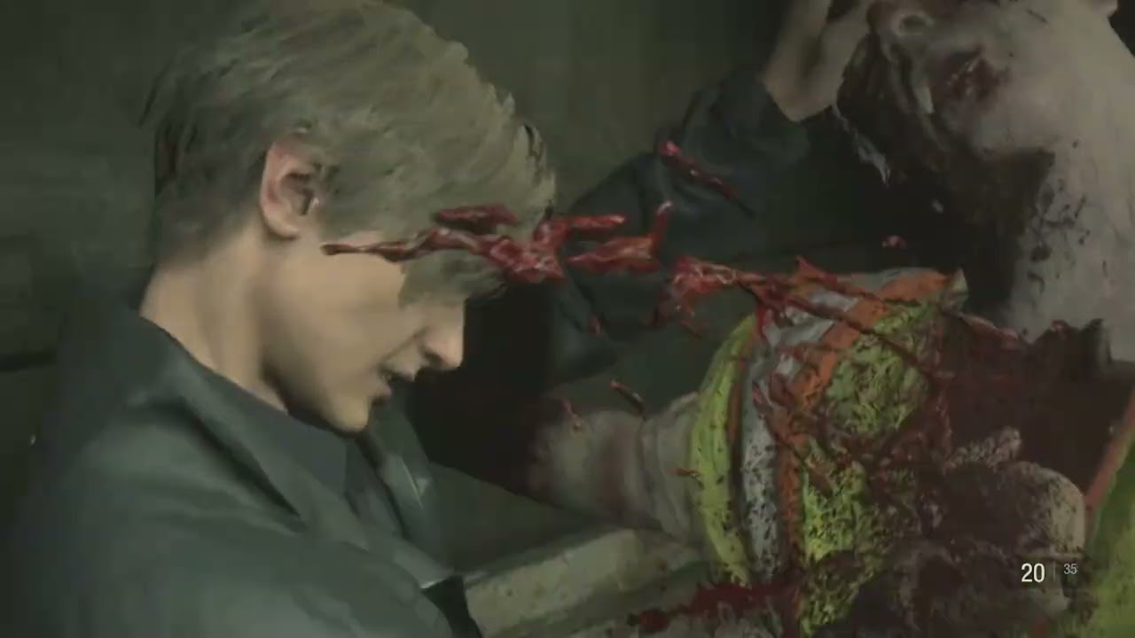 Resident Evil 2 Remake Gameplay Part IV (MR BERKINS BATTLE)