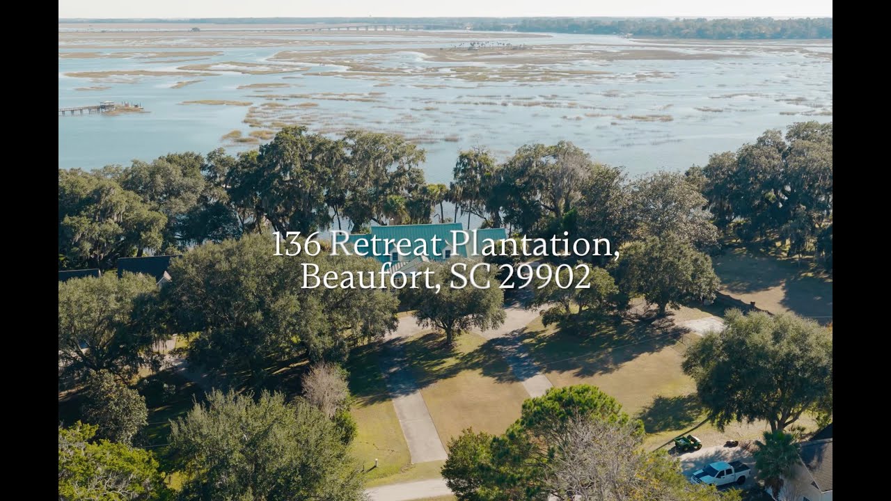 Luxury Waterfront Home for Sale in Beaufort, SC | Battery Creek | $1.5M