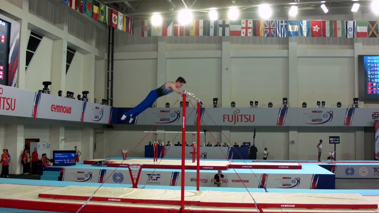 HARJU Aaro (FIN) - 2023 Artistic Junior Worlds - Qualifications Horizontal Bar