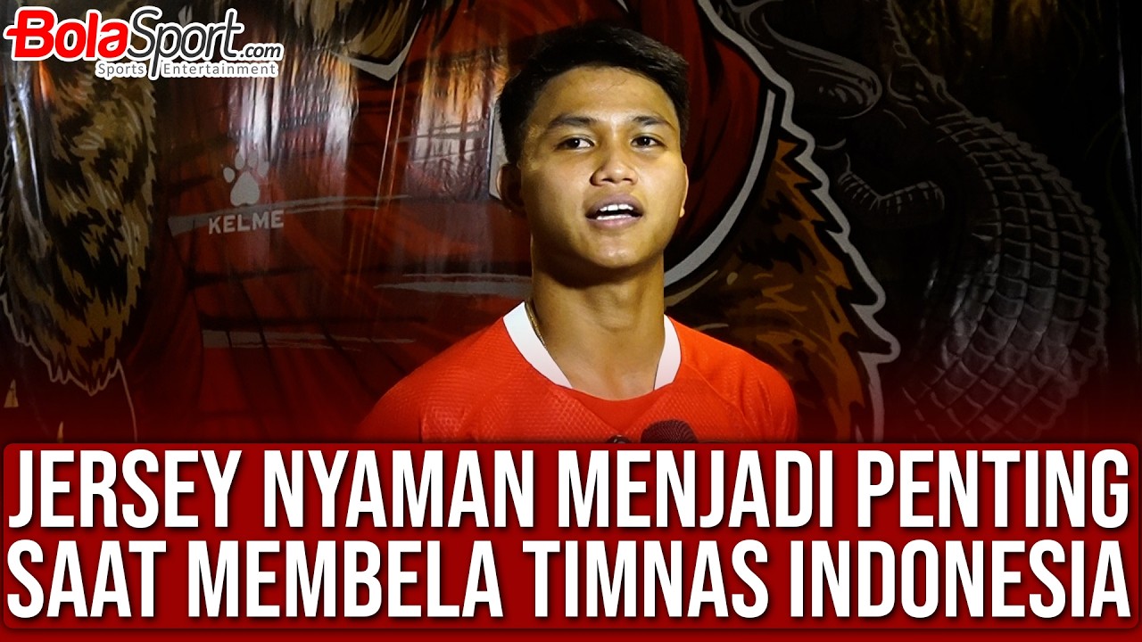 Tanggapan Hokky Caraka Dengan Jersey Baru Timnas Indonesia