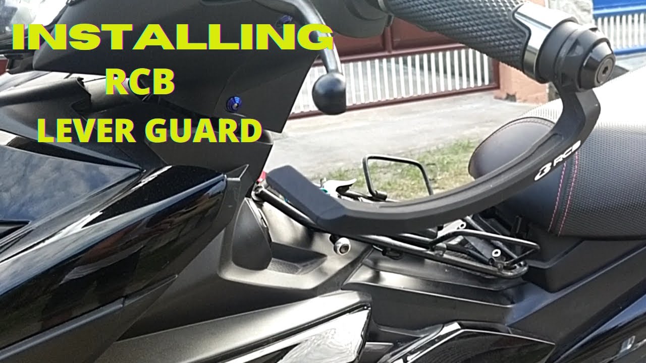 Installing RCB Lever Guard x Sniper150 x Sniper 155