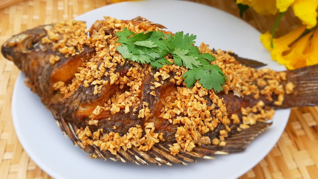 ปลานิลทอดกระเทียมพริกไทย สูตรเข้มข้น สูตรร้านอาหาร พร้อม เคล็ดลับทอดปลาไม่ติดกระทะ