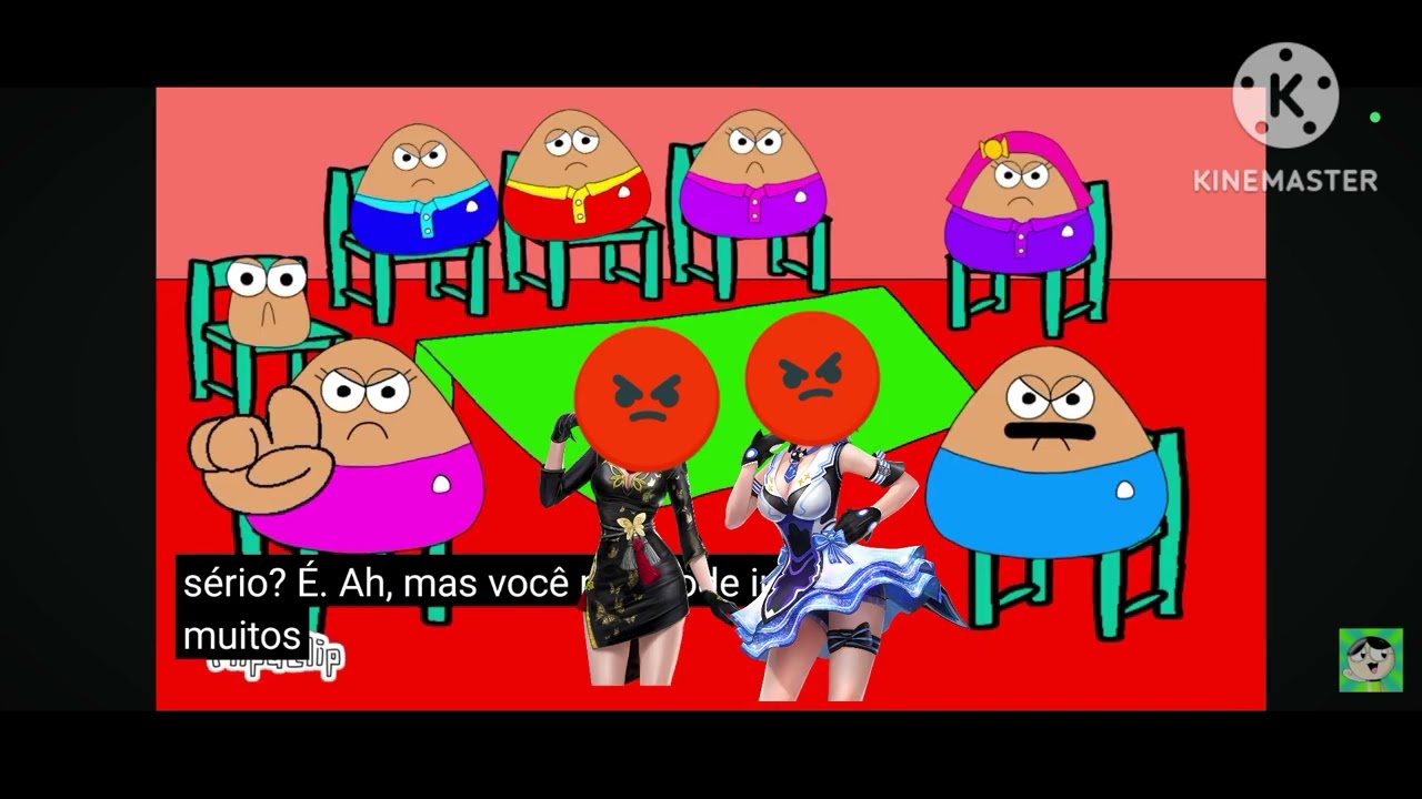O Lucas botou vírus no computador do pou
