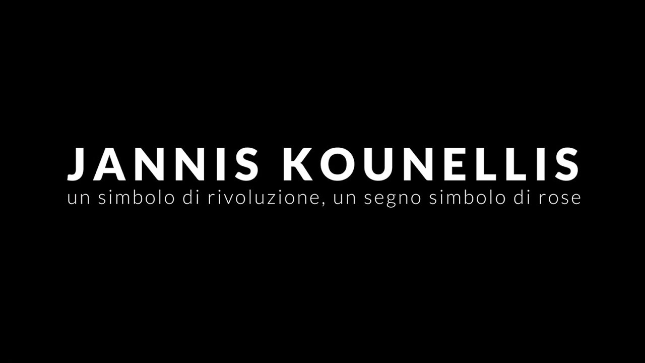 Jannis Kounellis | I magnifici 7