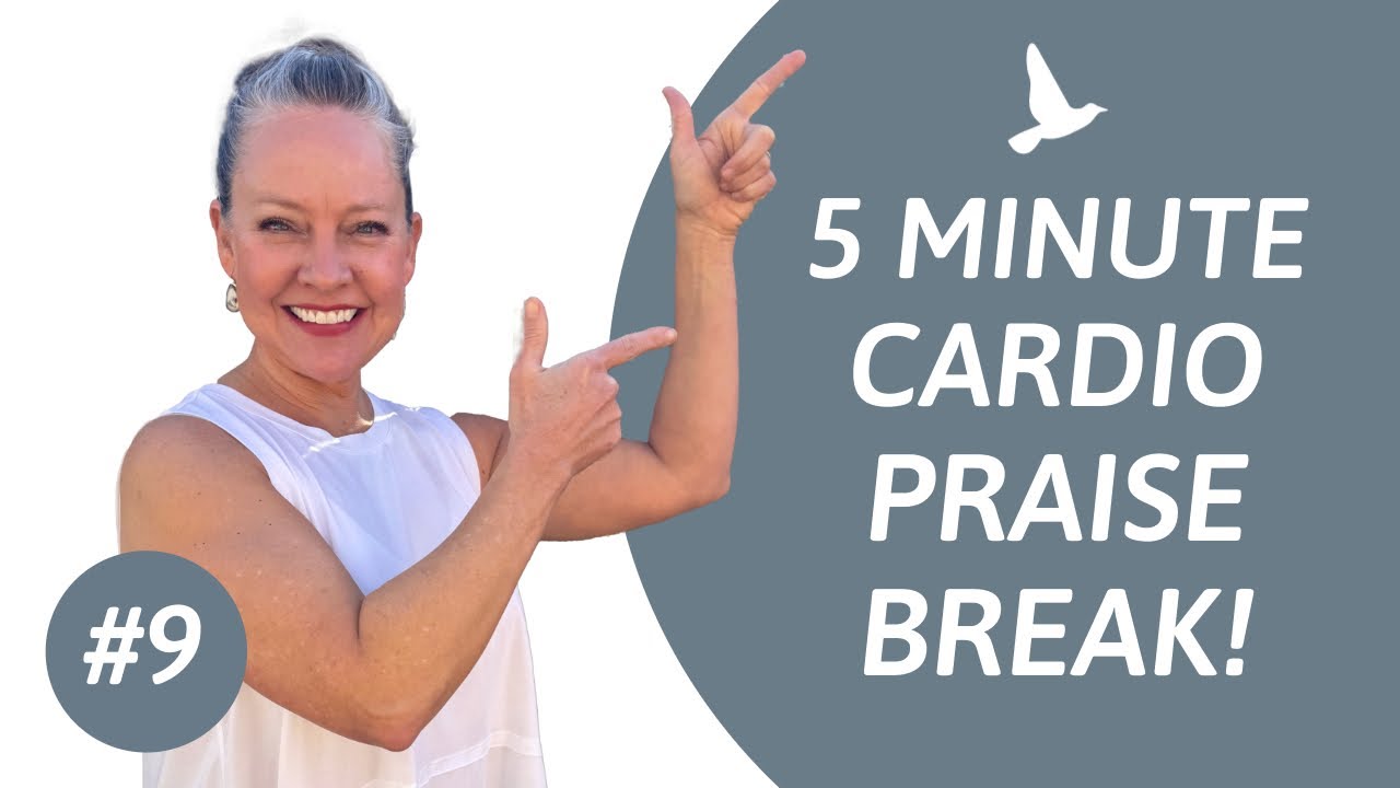 5-Minute African Step Cardio Praise Break for Busy Christian Women!