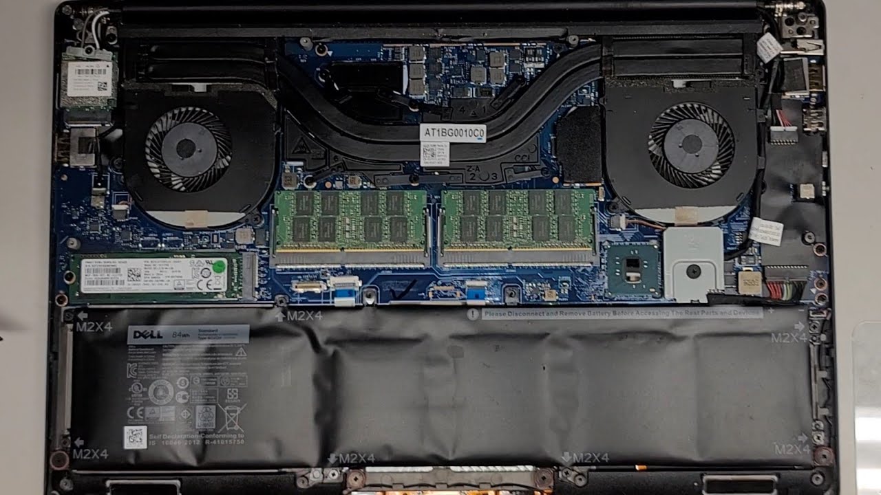 DELL XPS 15 9550 Disassembly RAM SSD Hard Drive Upgrade Battery DC Jack Charge Port Repair