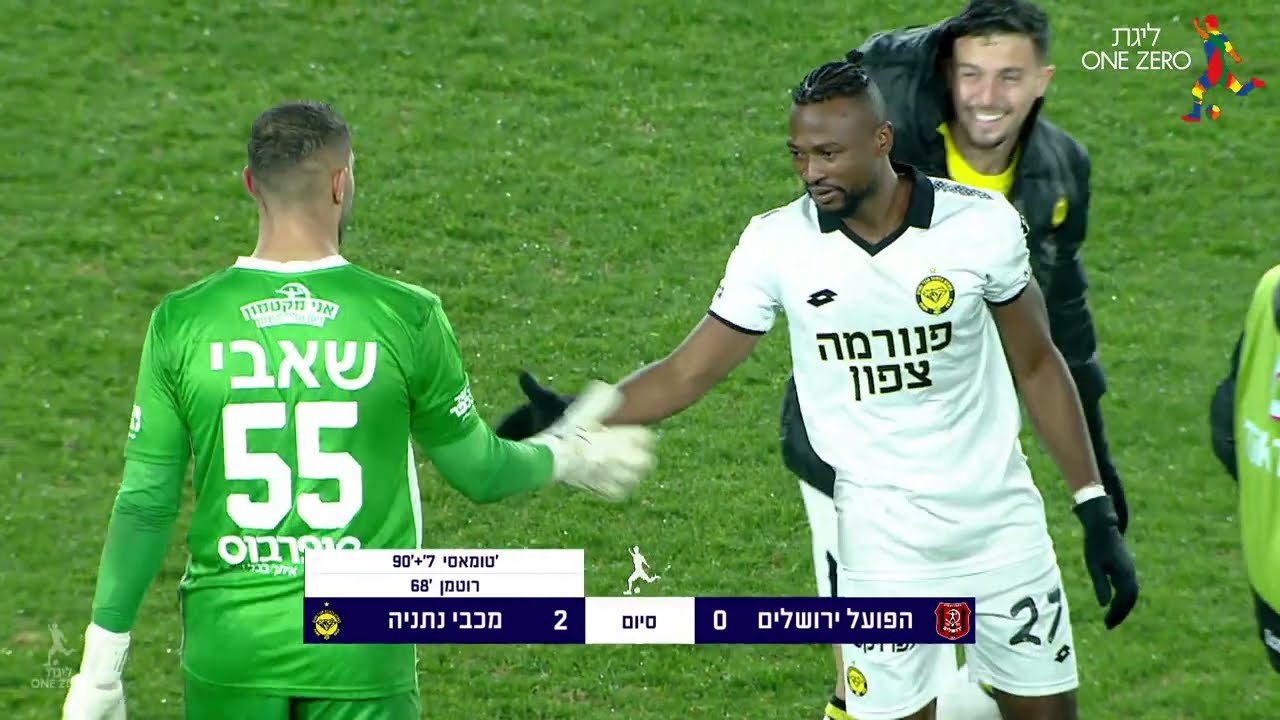 מחזור 21 | תקציר: הפועל ירושלים - מכבי נתניה 2-0