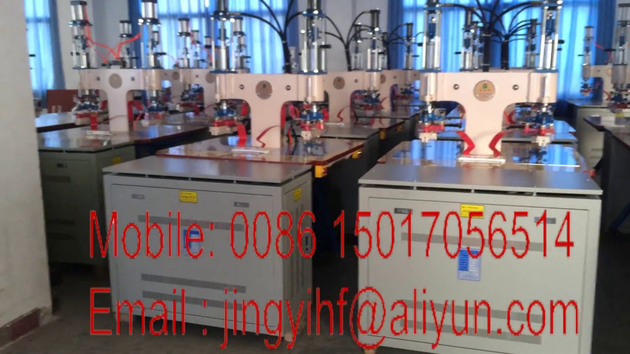 Safe Stock For Chinese New Year (30 sets Double Head high frequency welding machine )  Dec 8th,2016