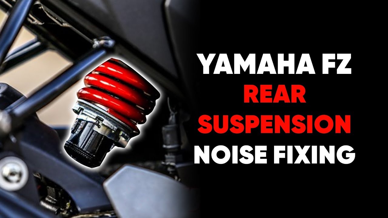 Yamaha FZ Rear Suspension -Shock Noise Fixing - MALAYALAM