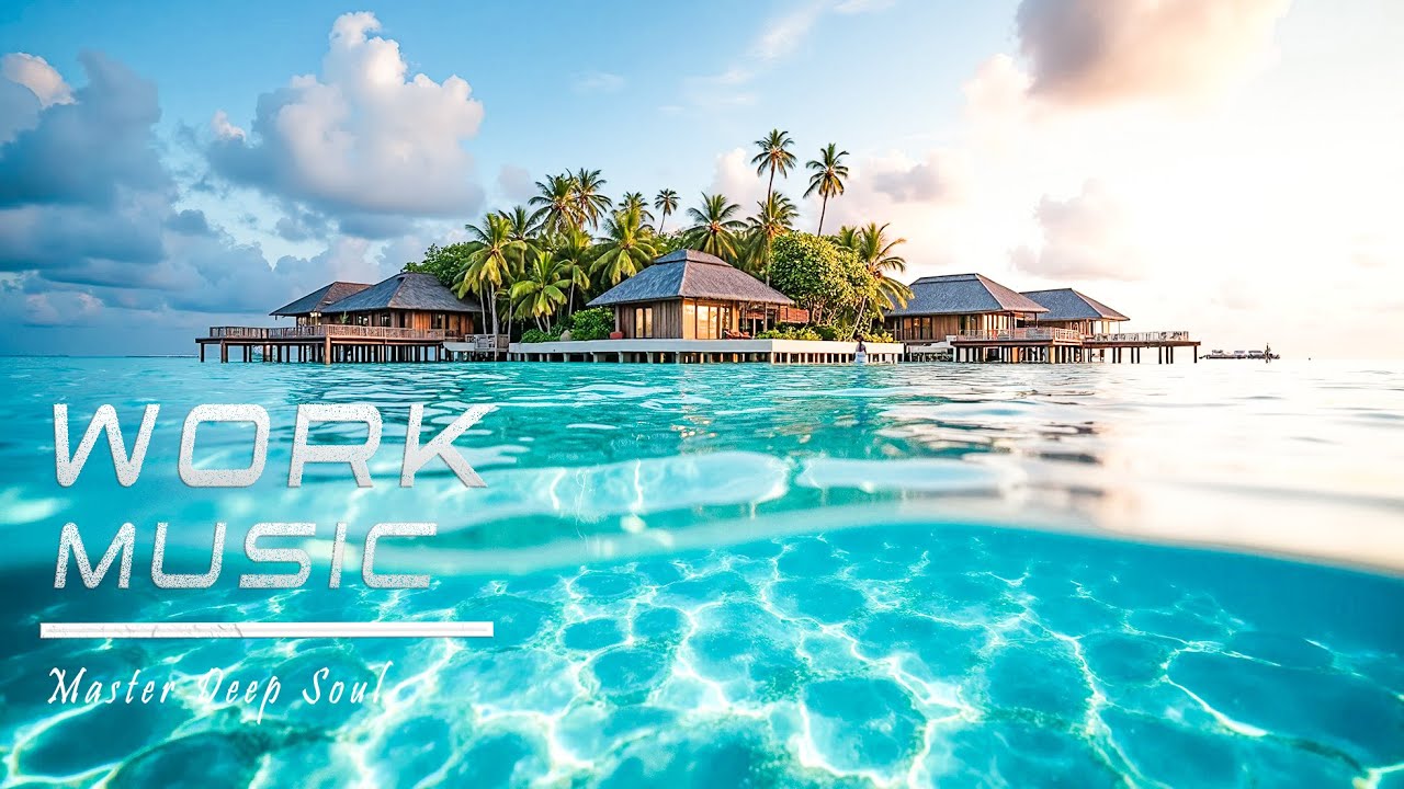 3.5 Hours of Immersive Focus Music | Tropical Beach Ambience | Deep Concentration for Study & Work