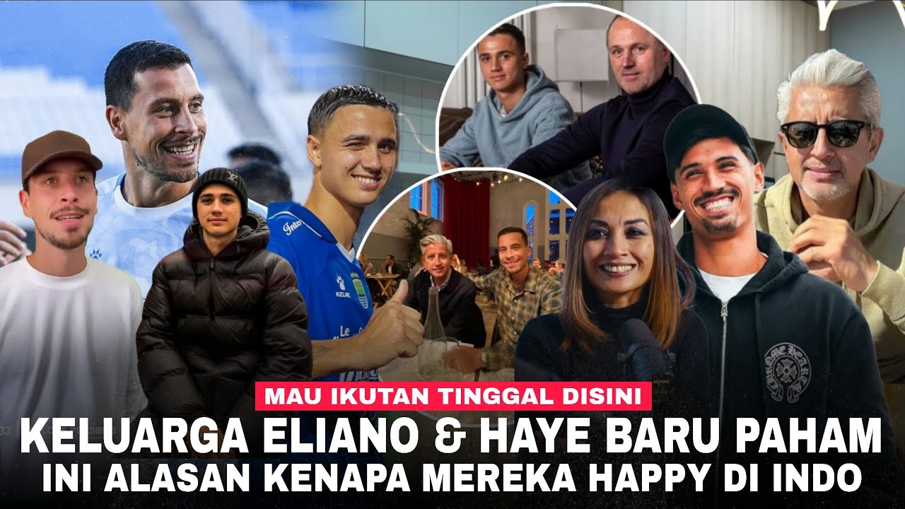 Momen Asik Haye & Eliano di Persib Bikin Keluarga di Belanda Heran 