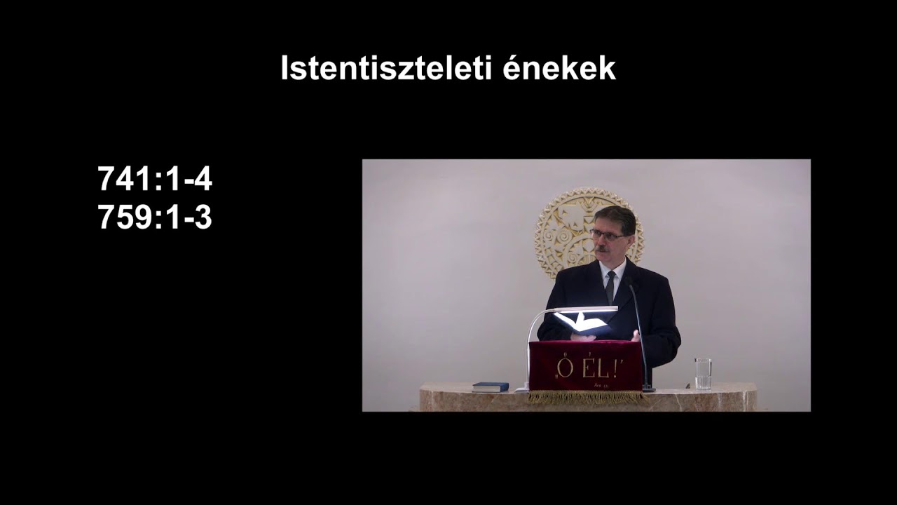 2026.02.27. - Hitmélyítő hét -  Élő közvetítés a Budapest-Fasori Református Egyházközségből
