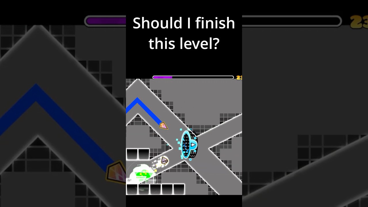 Should I FINISH this level? 
