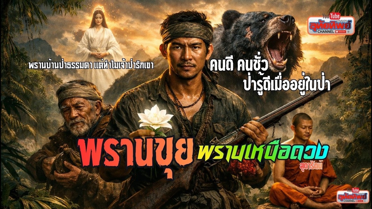 พรานขุย..พรานเหนือดวง เมื่อพรานชาวบ้านธรรมดาที่ไม่มีอาวุธอาคมเลย ต้องเจออาถรรพ์ป่าเขาจะรอดได้อย่างไร
