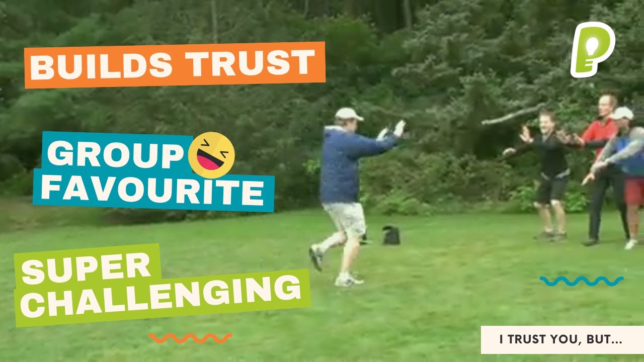 Exciting TRUST-BUILDING Exercise for Groups - I Trust You, But... | playmeo