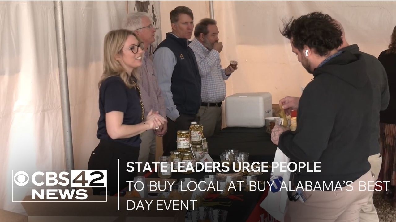 Alabama leaders urge people to buy local at event