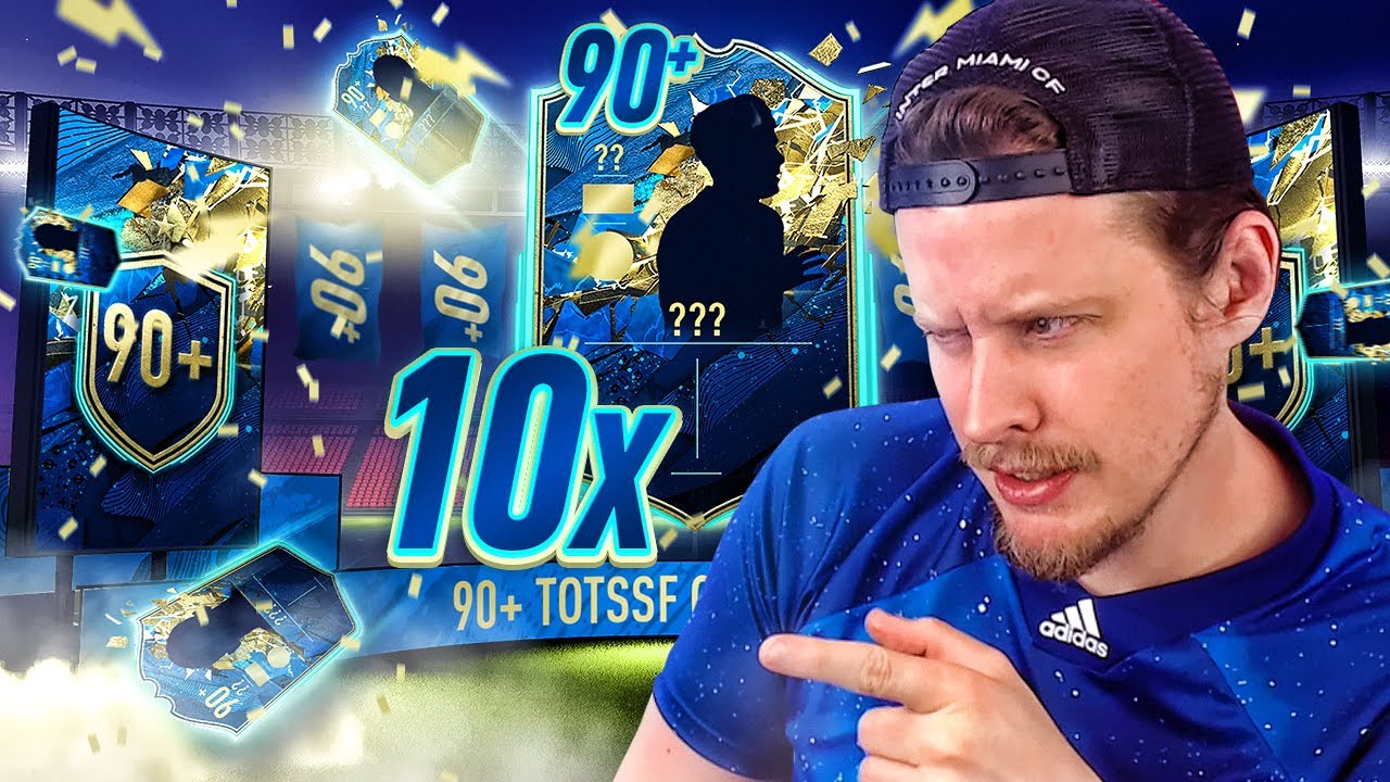 IS THIS PACK GOOD?! 10X GUARANTEED 90+ TOTSSF PACKS! FIFA 20 Ultimate Team