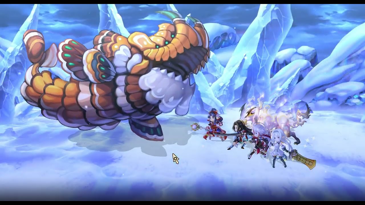 [Another Eden STEAM] VS Ice Fields Master (Sesta AS DPS)
