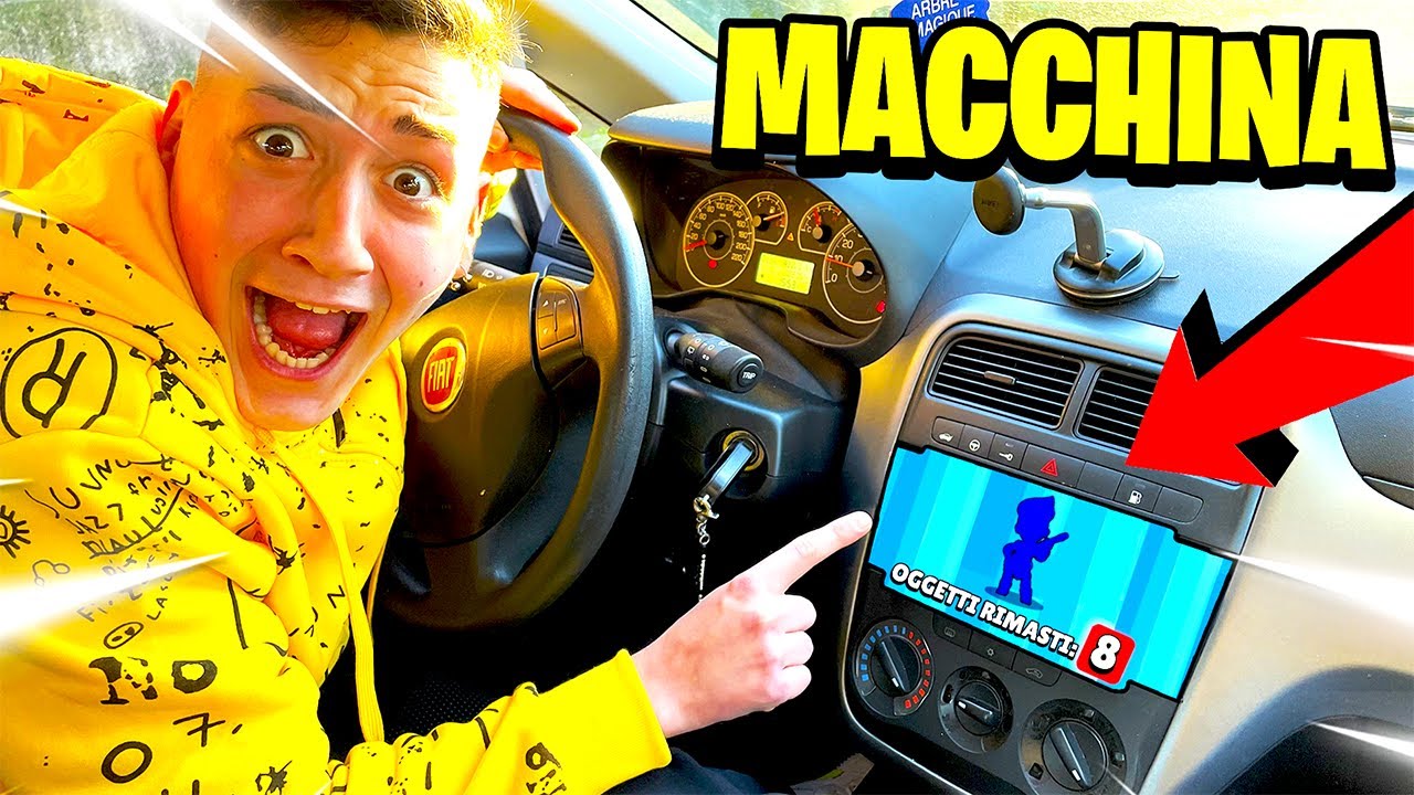 GIOCO A BRAWL STARS IN MACCHINA!