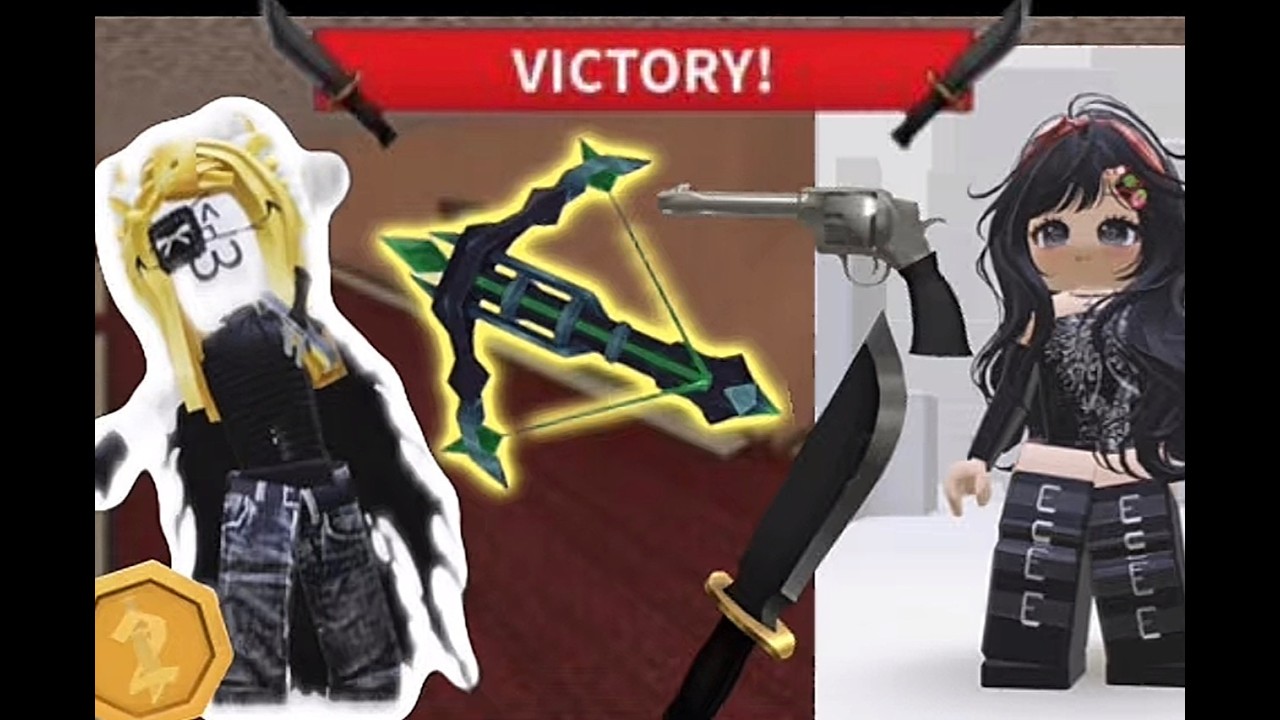 Enseñándole a jugar a mi Mamá MM2 😳😤😱🗡️🔪