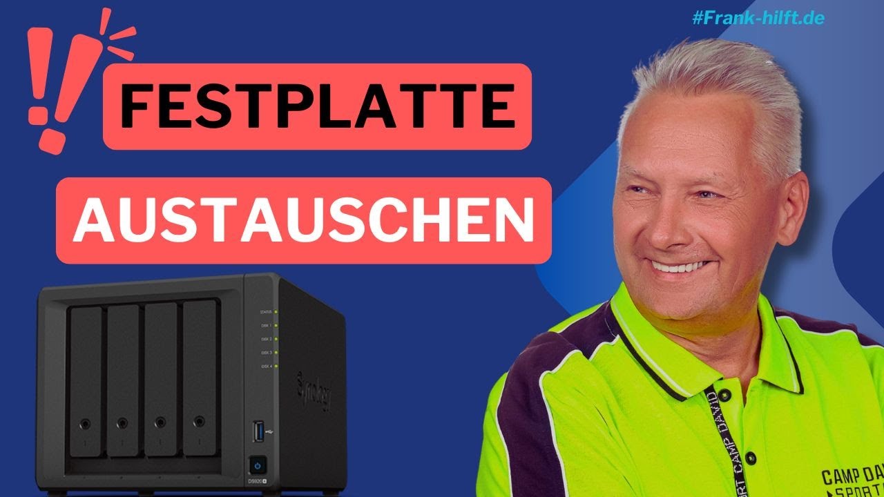 Synology Defekte Festplatte austauschen - RAID reparieren