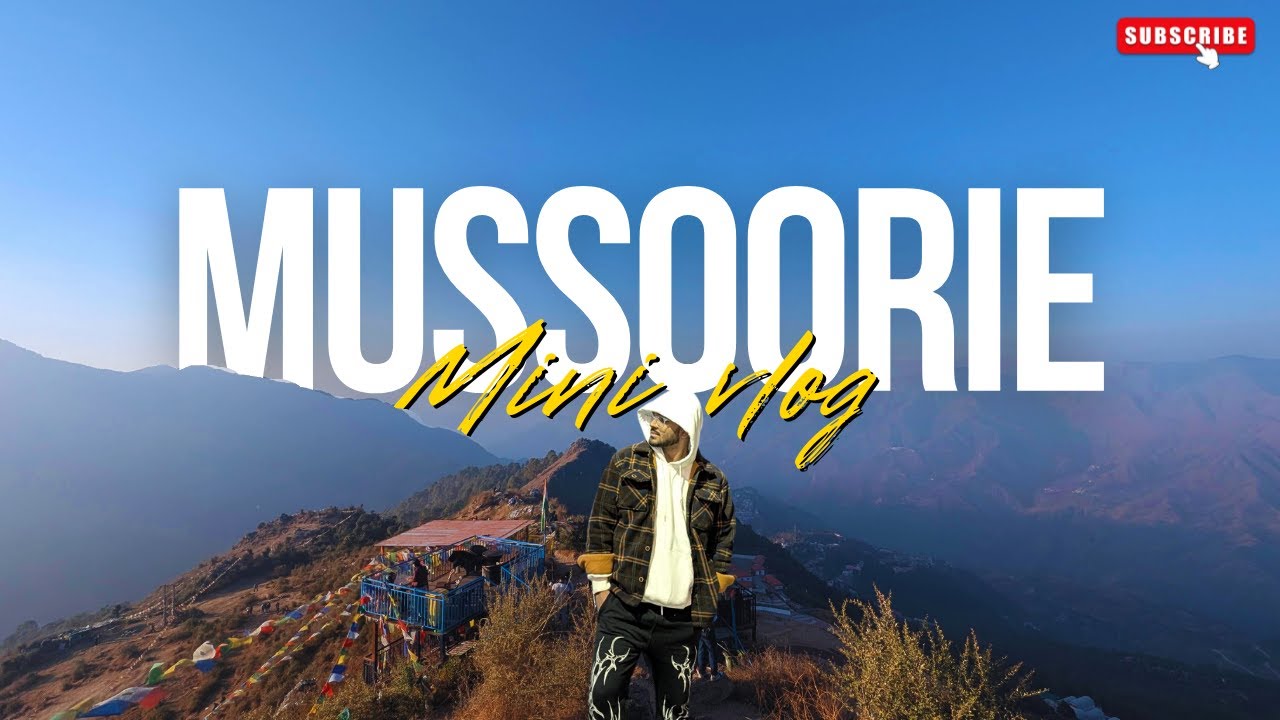 3 Days in Mussoorie ⛰️ | Visited Landour, Dalai Hills, Kempty falls | New Year 2026 in the Hills ✨