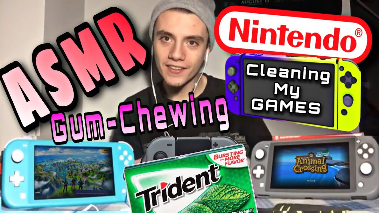 ASMR 🧼 CLEANING MY NINTENDO SWITCHES 🎮 SPRAYING 🚿 BUTTON PRESSING | ☺️ COME CHILL WITH ME ❣️ WHISPER