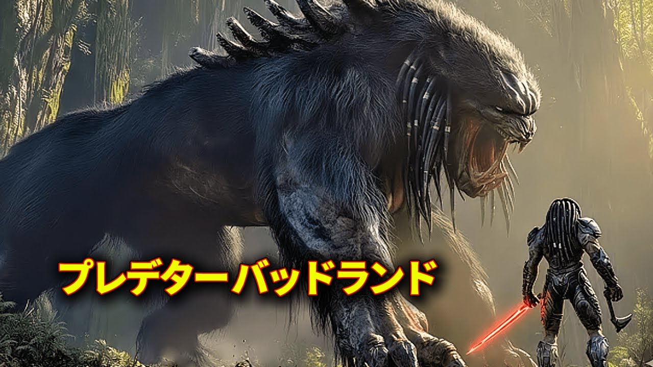 【映画紹介】一族に捨てられたプレデターは、宇宙最凶の怪物に勝てるのか｜プレデター:バッドランド