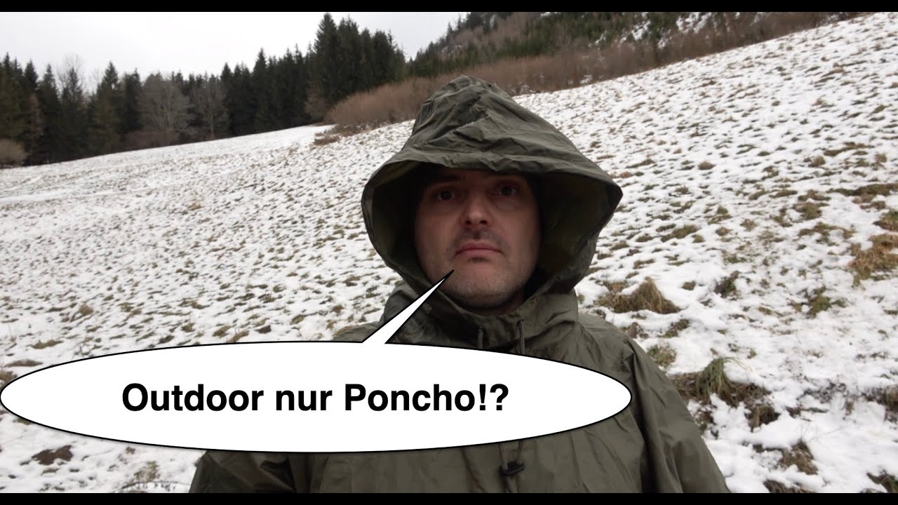 Outdoor nur Regenponch? | Survival Ausrüstung