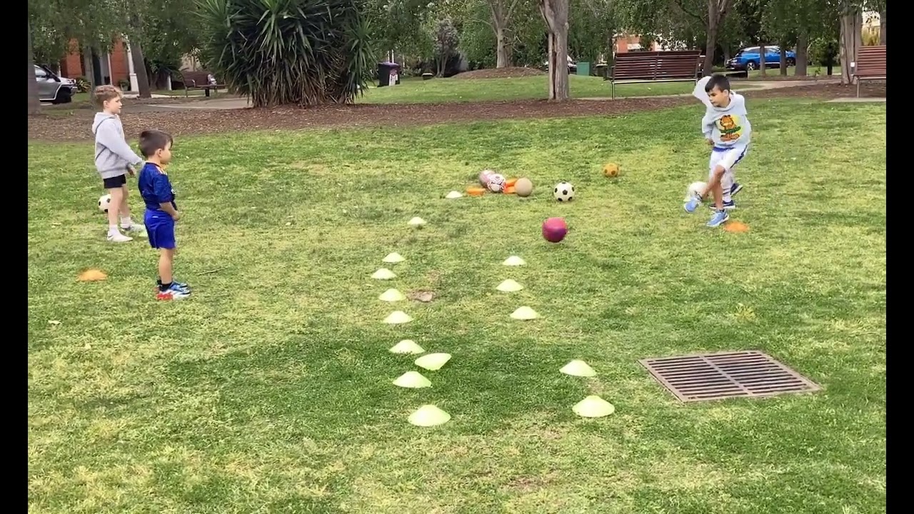 Learning soccer basics