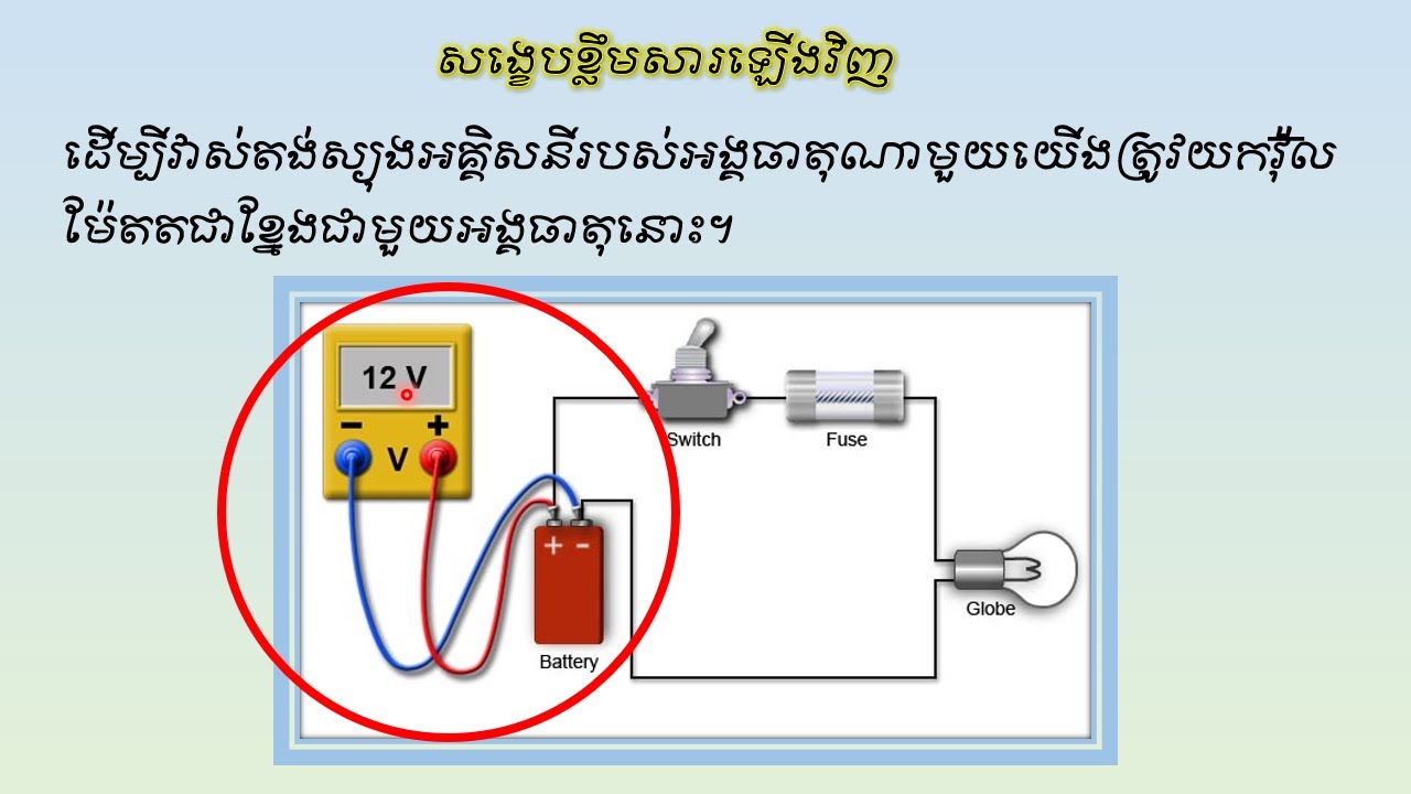 តង់ស្យុងអគ្គិសនី រូបវិទ្យា  ថ្នាក់ទី៧