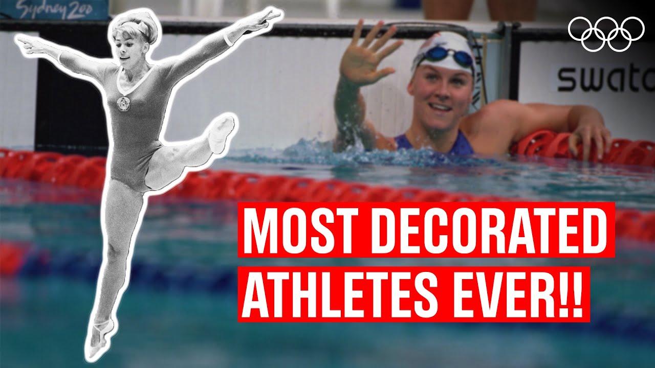 10 most medalled female athletes EVER!