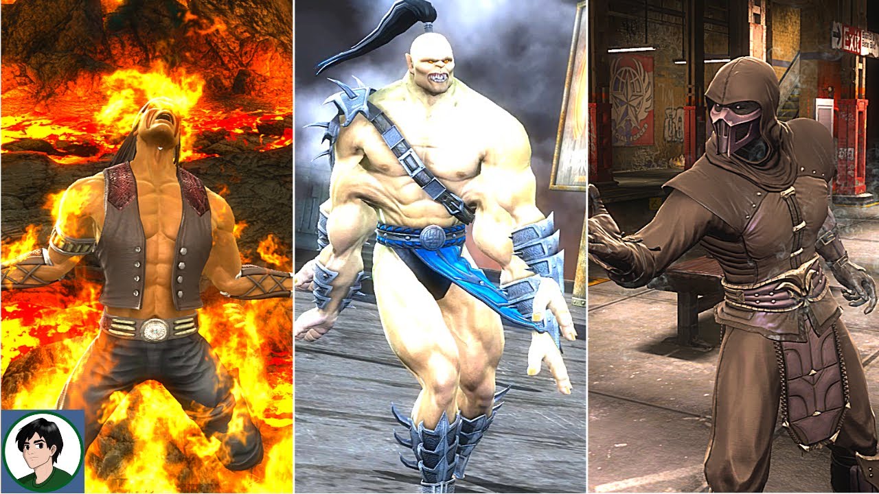 Mortal Kombat Komplete Edition — подборка персонажей с заменой вступлений, часть 9
