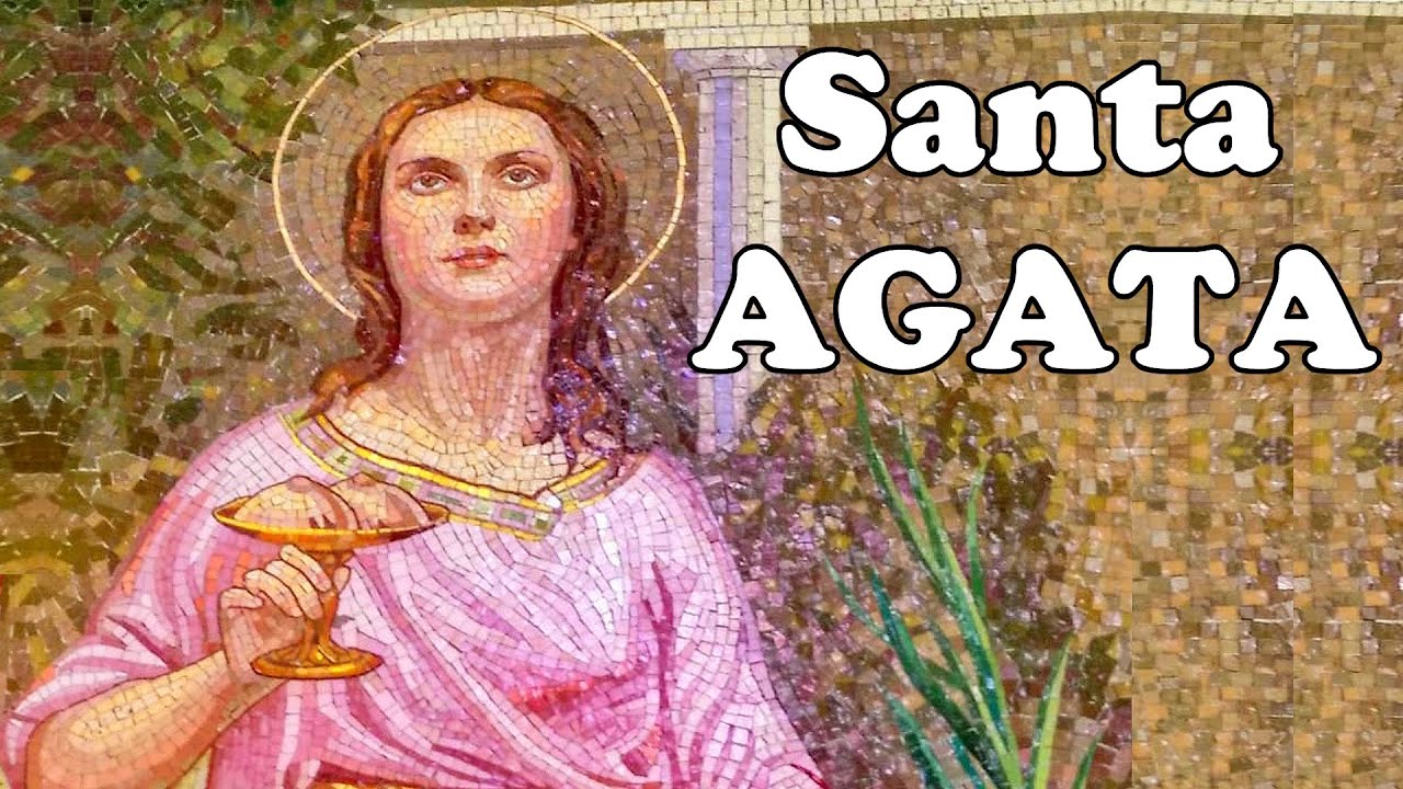 😇🌋 SANT'AGATA - Vita, Martirio e Morte della Santa di Catania, Festa di Sant'Agata 5 Febbraio🫒🍨