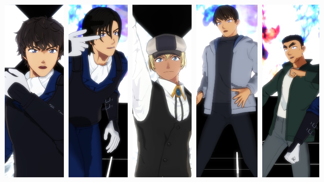【MMDコナン】一騎当千 [Explicit]   【riato式警察学校組】Toru Amuro, Detective Conan, MMD, Wild Police Story