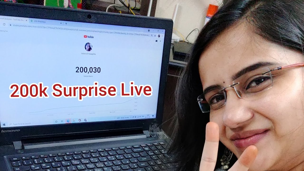 We Are 200k Fam Now😍 #voiceofvasapitta #madhurikrishna