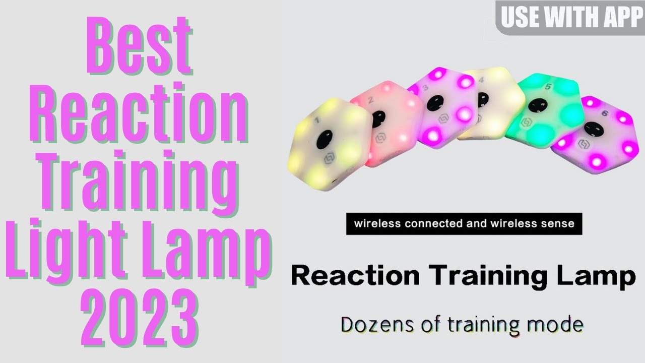 【queling】reaction training light lamp speed agility response equipment boxing react Sensory