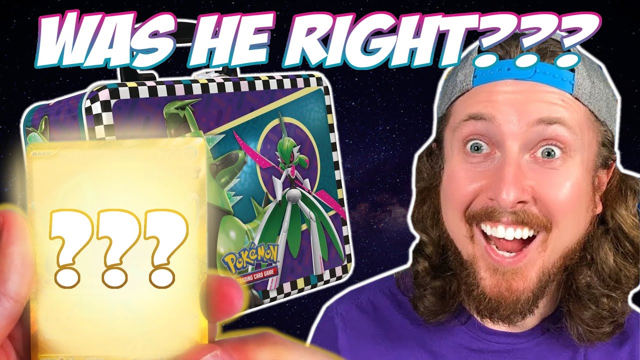 Testing A NEW Pokemon Tin Theory!