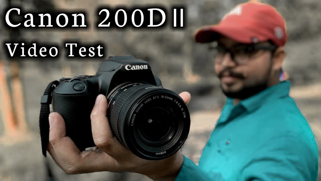 Canon EOS 200D II (EF-S 18-55mm f/4-5.6 IS STM) Video Test || Canon 200D 2 Sample Footage Video Test