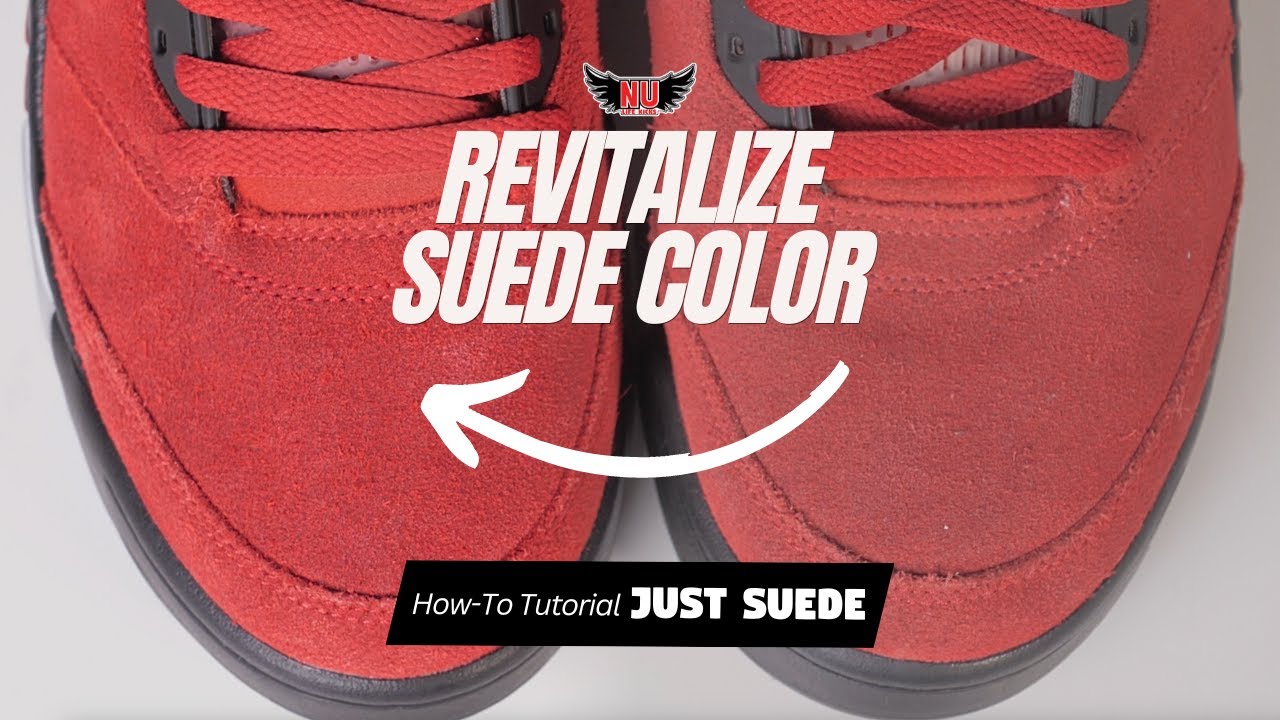 How to Restore Suede Color - Raging Bulls Just Suede Shoe Cleaning Tutorial